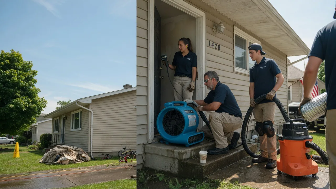 Water Damage Restoration in Woosung, IL near me